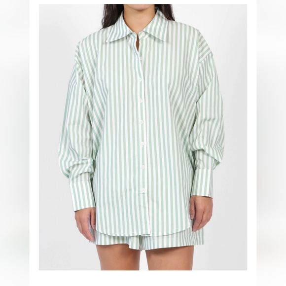 🆕️ Brand new Brunette the Label Sage greem Top and Bottom Set - Picture 2 of 3